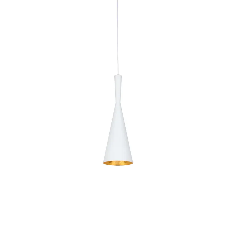 Lampara Colgante Beat Tall Blanco