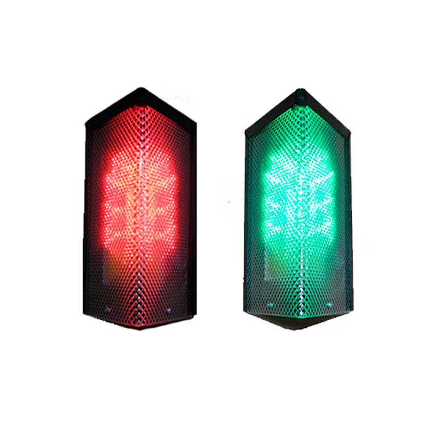 Semáforo 2 luces LED y Sonido (verde-rojo)