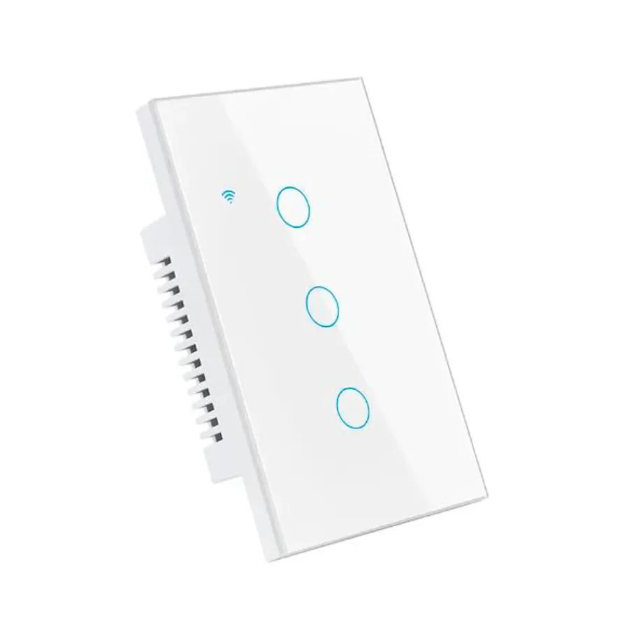 Tecla Tactil Wifi de 3 Canales