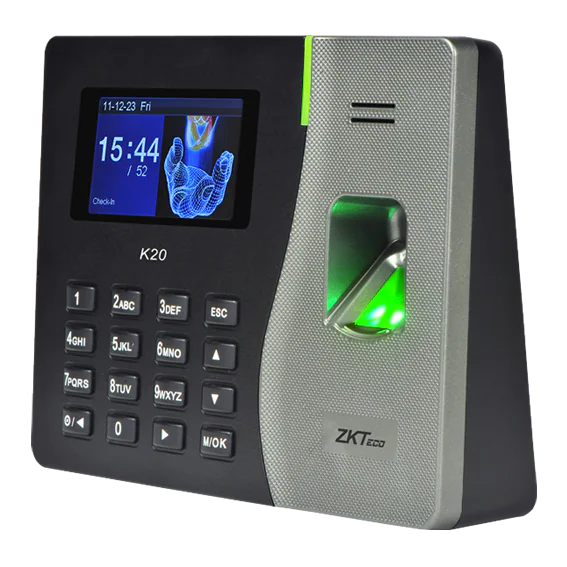 Control de Asistencia ZK – Manejo de puerta basico – con Huella Digital y RFID – K20-PRO-ID — vista principal | Mi Casa Mi Lugar
